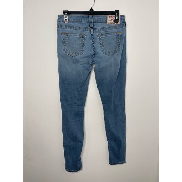 True Religion World Tour Section Super Skinny Size 27 - Picture 2 of 9